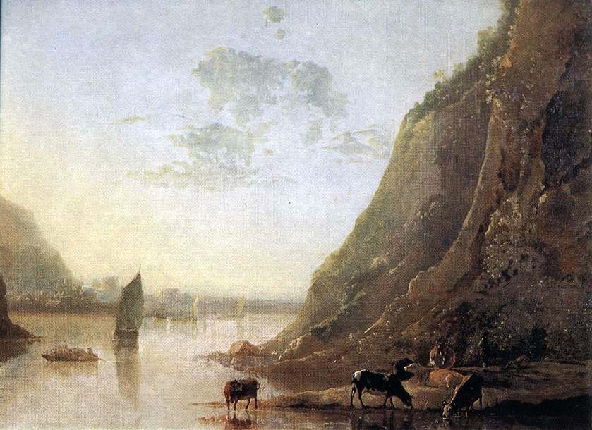 River with Cows